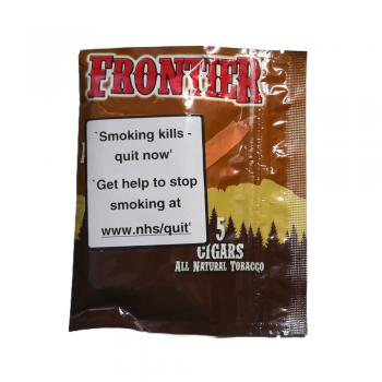 Frontier Cheroot Authentic Sweet Aromatic Cigars - Pack of 5