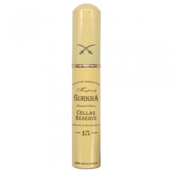 Gurkha Cellar Reserve 15 Year Old Gold Hedonism Tubed - 1 Single