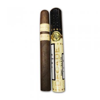 Rocky Patel Decade 10th Anniversary Toro Tubes Cigar - 1 Single