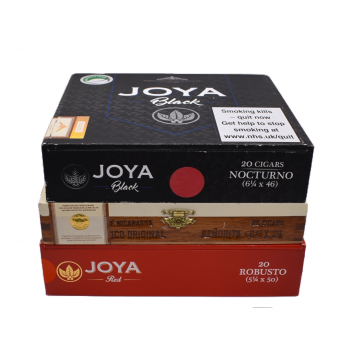 BULK BUY - 5 Empty Joya De Nicaragua Cigar Boxes