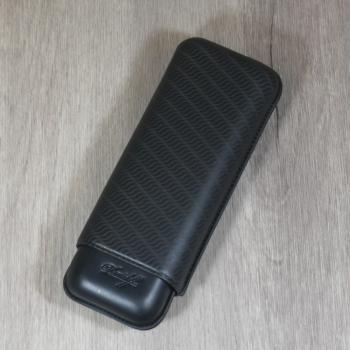 Davidoff Classic Essentials Enjoy XL-2 Cigar Case - 2 Cigars RG 60 - Black