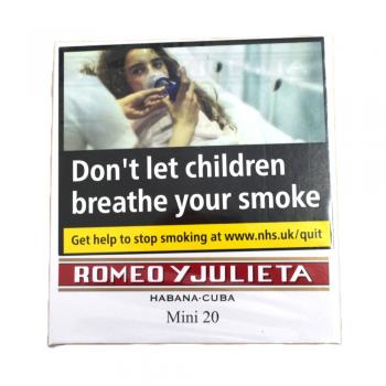 Romeo y Julieta Mini Cigarillos - Pack of 20