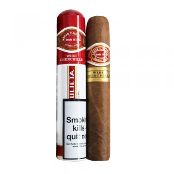 Romeo y Julieta Wide Churchill Tubed Cigar - 1 Single