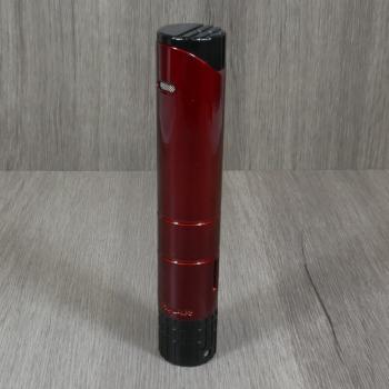 Xikar Turrim Single Jet Lighter - Daytona Red