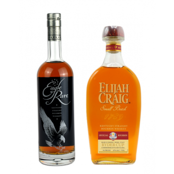 SPECIAL OFFER BUNDLE DEAL - Eagle Rare 10 Year Old Kentucky Straight Bourbon & Elijah Craig Small Batch Ryder Cup Edition
