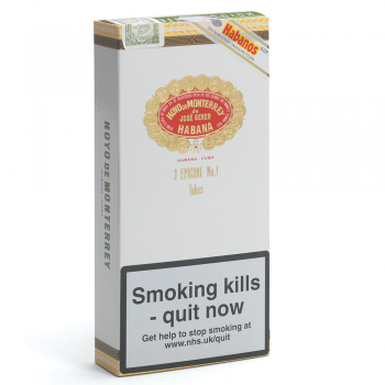 Hoyo de Monterrey Epicure No. 1 Tubed Cigar - Pack of 3