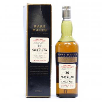 Port Ellen 20 Year Old 1978 Rare Malt - 60.90% 70cl