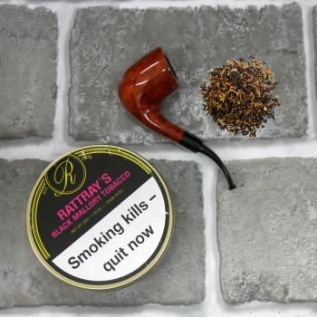 Rattrays Black Mallory Pipe Tobacco 50g Tin