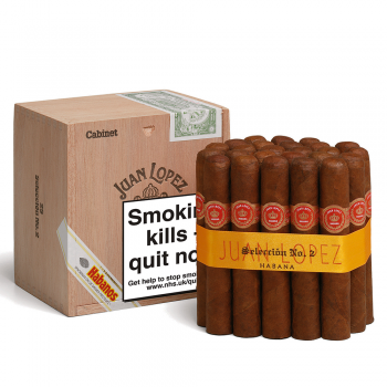Juan Lopez Seleccion No. 2 Cigar - Box of 25