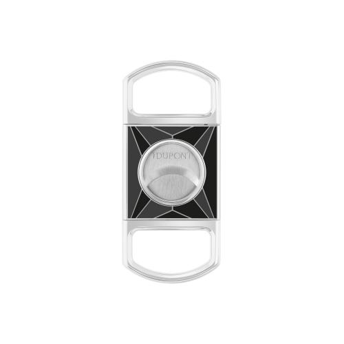 ST Dupont Cigar Cutter - Fire X - Black & Chrome