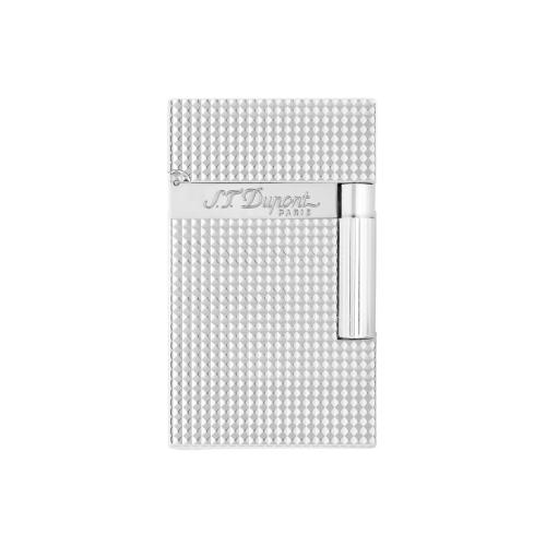 ST Dupont Lighter - Ligne 2 - Diamond Head Silver Finish