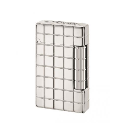 ST Dupont Lighter - Initial - Square White Bronze - Discontinued