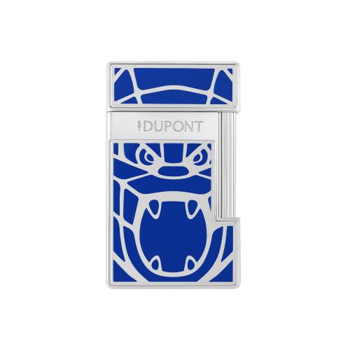 ST Dupont Lighter - Slimmy - Orlinski Kong - Blue & Chrome