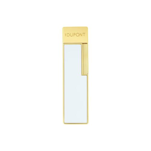 ST Dupont Lighter - Twiggy - Gold & White