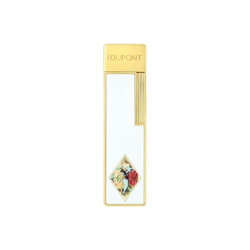 ST Dupont Lighter - Twiggy - Romeo Y Julieta Golden White