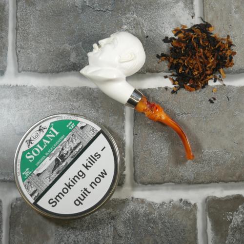 Solani Virginia Black Cavendish (Green Label) Blend 127 Pipe Tobacco 50g Tin