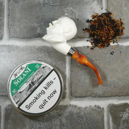 Solani Virginia Black Cavendish (Green Label) Blend 127 Pipe Tobacco 50g Tin