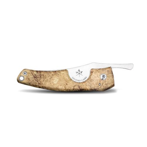 Les Fines Lames Le Petit Classic - The Cigar Pocket Knife - Acacia Burl