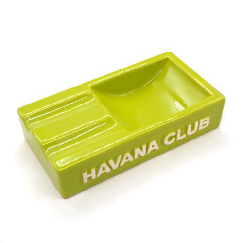 Havana Club Collection Ashtray - El Secundo Double Cigar Ashtray - Fennel Green