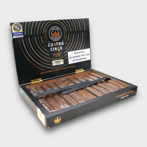 Joya de Nicaragua Cuatro Cinco Secret Cask Limited Edition Cigar (1348 of 1550) - Box of 10