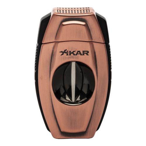 Xikar Flip Dual Cigar Cutter - Bronze & Black