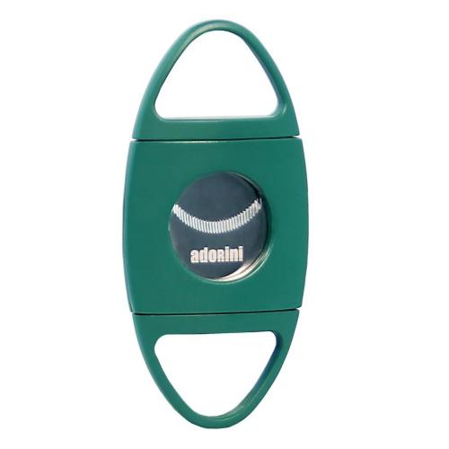 Adorini Oval Cigar Cutter - Green