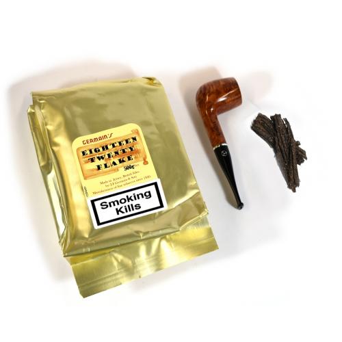 Germains Eighteen Twenty 1820 Flake (Cross Cut) Pipe Tobacco 500g Bag