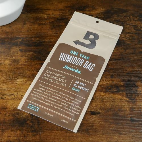 Boveda 1 Year Small Humidor Bag 69% - 3 - 5 Cigar Capacity