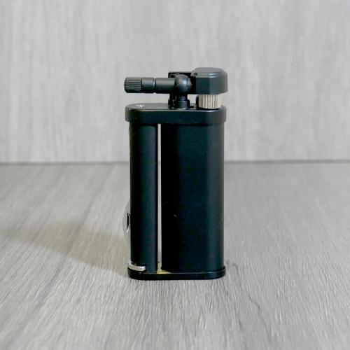 Tsubota Pearl - Eddie Pipe Lighter with Tool - Matt Black