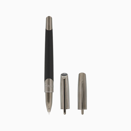 ST Dupont Defi Millennium Rollerball Pen - Gunmetal & Matte Black