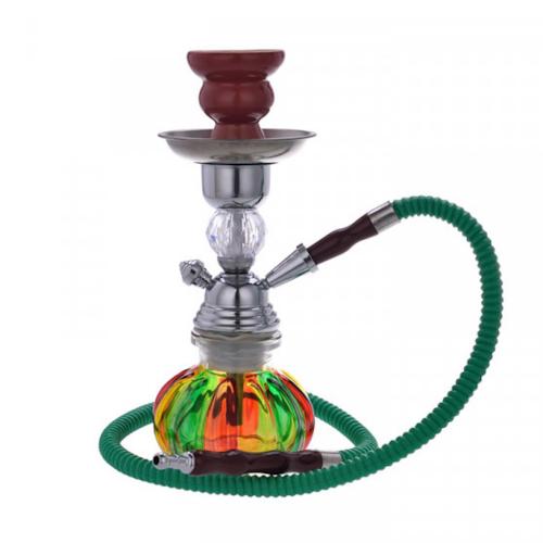 Champ Al Malik Rabat Multi-Coloured Pumpkin Shisha Pipe