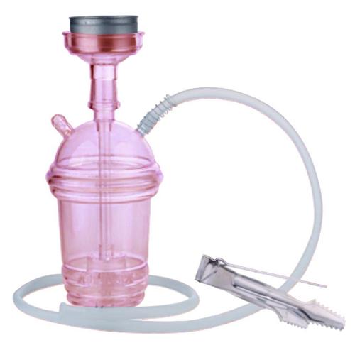 Champ Al Malik Akka Acrylic Shisha Pipe - Pink