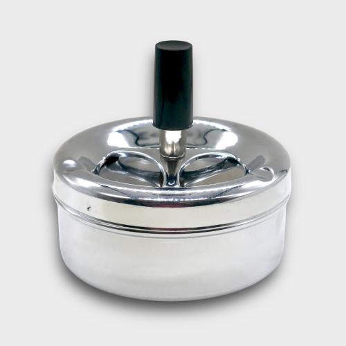 Chrome Spinning Ashtray
