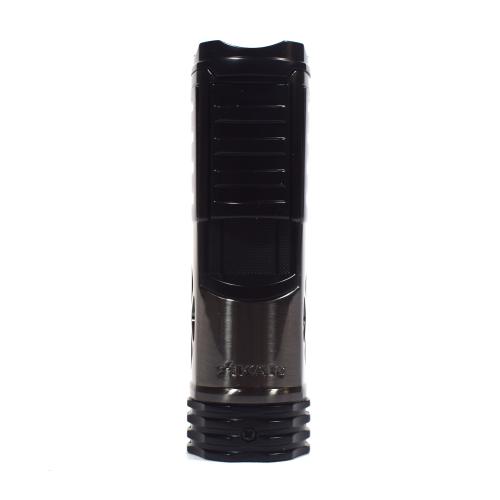 Xikar Tactical 1 Single Jet Flame Cigar Lighter - Gunmetal & Black