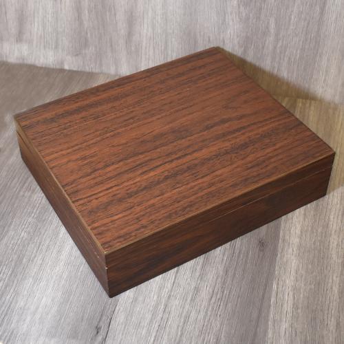 Brighton Haptic Surface Walnut Humidor - 15 - 20 Cigar Capacity