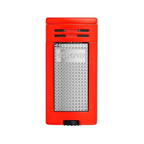 Xikar ION Double Jet Flame Lighter - Red