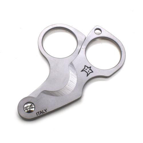 Smoking Moses RazorCut Fox Knives Cigar Scissors - Silver