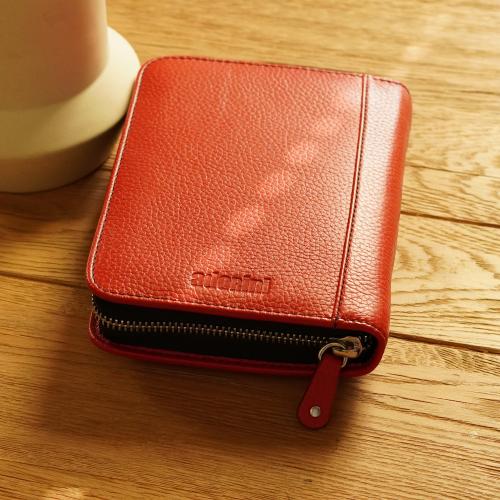 Adorini Cigar Bag Real Leather Red (AD076)