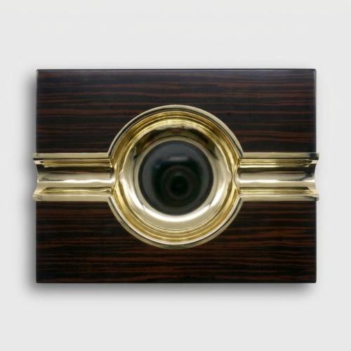 Adorini Ebony High Gloss Cigar Ashtray (ADO210)
