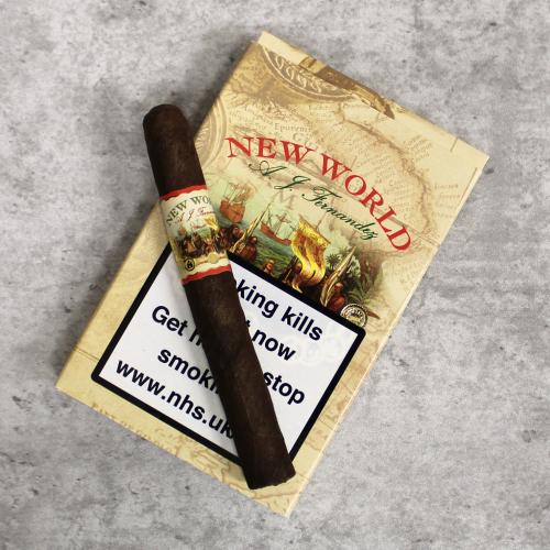 A.J. Fernandez New World Oscuro Petit Corona Cigar - Pack of 5