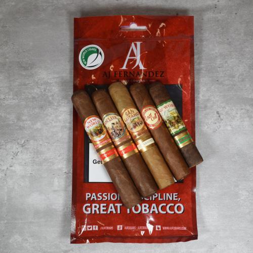 A.J. Fernandez Premium Robusto Sampler Pack - 5 Cigars