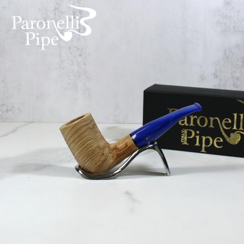 Ariberto Paronelli Olea Excelsa Blue Stem Fishtail Pipe (ART276)