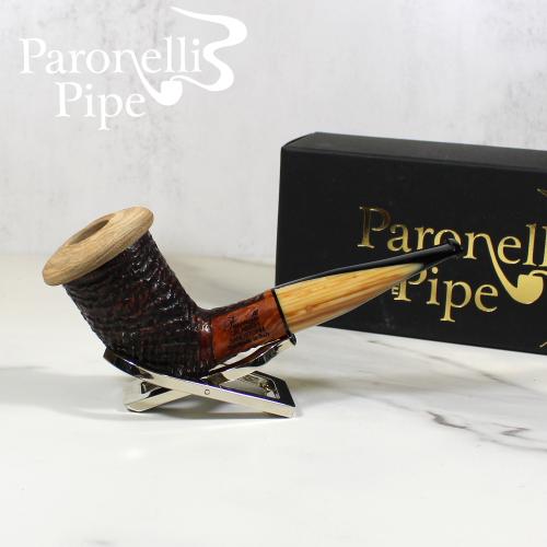 Ariberto Paronelli Sandstorm Briar Fishtail Pipe (ART294)