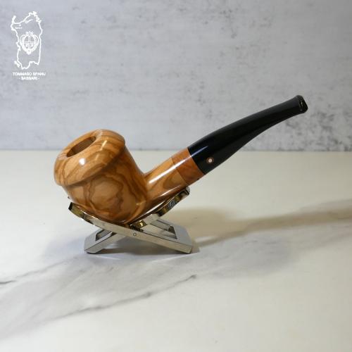 Tomasso Spanu Olivewood Pipe (ART479)