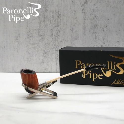 Ariberto Paronelli Half Rustic Albatross Fishtail Pipe (ART551)