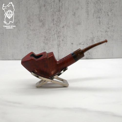 Tommaso Spanu Briar FA Bent Fishtail Pipe (ART568)