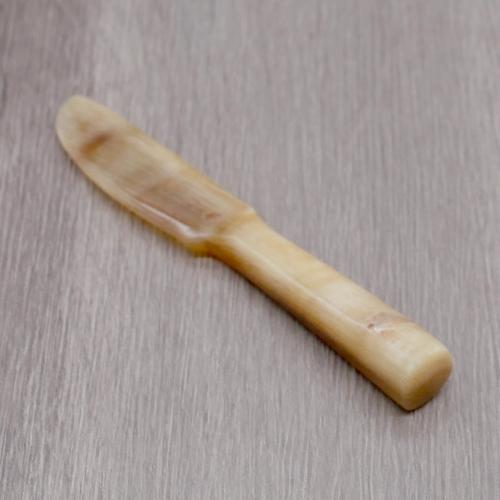 Tommaso Spanu Real Deer Horn Pipe Tamper (ART586)