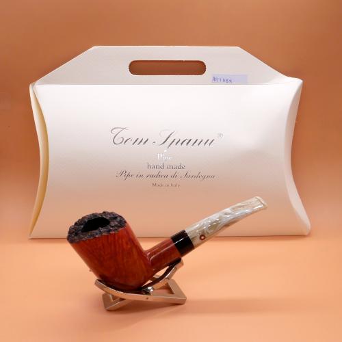 Tommaso Spanu Briar F Plateaux Freehand Fishtail Pipe (ART687)
