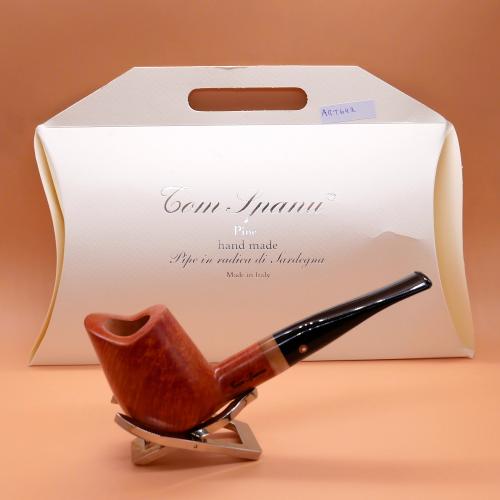 Tommaso Spanu Briar F Fishtail Pipe (ART691)