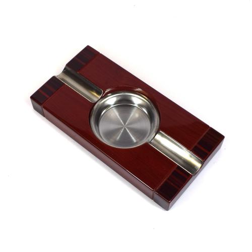 Prestige Two Tone Cherry Two Rest Cigar Ashtray